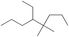 4,4-dimethyl-5-ethyloctane 구조식 이미지