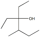 4-methyl-3-ethyl-3-hexanol 구조식 이미지