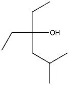 5-methyl-3-ethyl-3-hexanol 구조식 이미지