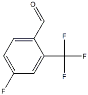 4-FLOURO-2-TRIFLUOROMETHYLBENZALDEHYDE 구조식 이미지