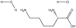 L-LYSINE HYDROCHLORIDE MONOHYDRATE [PHARMA GRADE] (AJI92) Structure