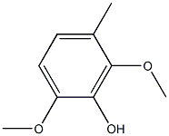 2,6-DIMETHOXY-5-METHYLPHENOL Structure