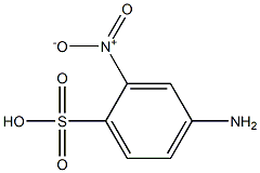 4-AMINO-2-NITROBENZENE SULPHONIC ACID Structure