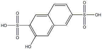 2-NAPHTOL 3,7-DISULPHONIC ACID Structure