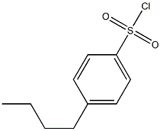 4-BUTYLBENZENESULFONYL CHLORIDE 구조식 이미지