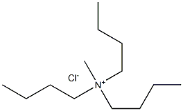 N,N,N-TRIBUTYL-N-METHYLAMMONIUM CHLORIDE Structure