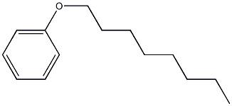 1-phenoxyoctane Structure