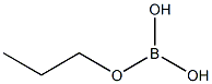 propylboric acid Structure