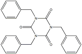 tribenzyl isocyanurate 구조식 이미지