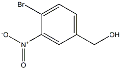 4-BROMO-3-NITROBENZYL ALCOHOL 구조식 이미지