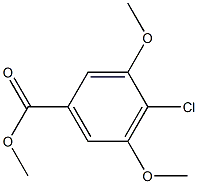 4-CHLORO-3,5-DIMETHOXYBENZOIC ACID METHYL ESTER Structure