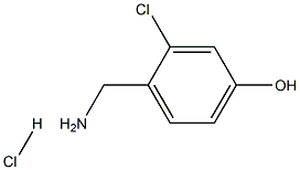 2-CHLORO-4-HYDROXYBENZYLAMINE Hydrochloride Structure