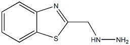 2-(HYDRAZINOMETHYL)-1,3-BENZOTHIAZOLE 구조식 이미지