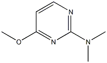 4-METHOXY-N,N-DIMETHYLPYRIMIDIN-2-AMINE Structure