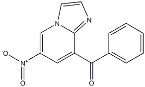 (6-NITROIMIDAZO[1,2-A]PYRIDIN-8-YL)(PHENYL)METHANONE Structure