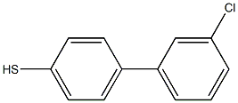 4-(3-CHLOROPHENYL)THIOPHENOL 96% Structure