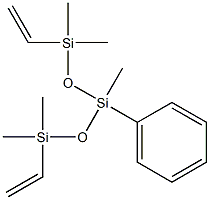 1,5-DIVINYL-3-PHENYLPENTAMETHYLTRISILOXANE 95% 구조식 이미지