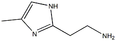 2-(4-METHYL-1H-IMIDAZOL-2-YL)ETHANAMINE 구조식 이미지