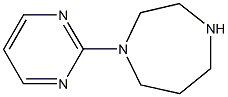 1-(2-PYRIMIDYL)HOMOPIPERAZINE Structure