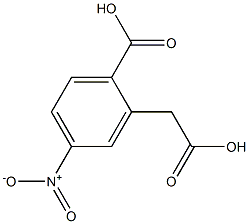 2-(CARBOXYMETHYL)-4-NITROBENZOIC ACID 95% 구조식 이미지