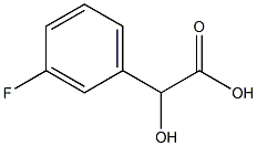 3-FLUOROMANDELIC ACID 97% 구조식 이미지