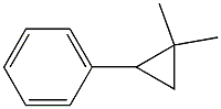 2,2-DIMETHYLCYCLOPROPYLBENZENE, 99% Structure