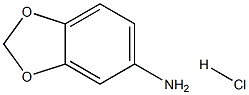 3,4-METHYLENEDIOXYANILINE HYDROCHLORIDE 95% 구조식 이미지