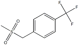 4-TRIFLUOROMETHYLBENZYLMETHYLSULFONE 97% Structure