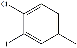 4-CHLORO-3-IODOTOLUENE Structure