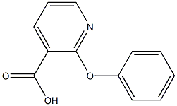 2-PHENOXYPYRIDINE-3-CARBOXYLICCID 구조식 이미지