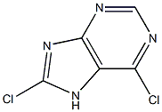 6,8-DICHLOROPURINE 97% (HPLC) 구조식 이미지