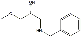 (R )-1-Benzylamino-3-methoxy-propan-2-ol 구조식 이미지