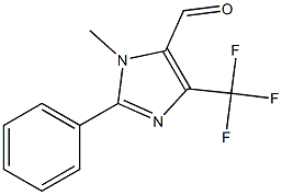 3-METHYL-2-PHENYL-5-TRIFLUOROMETHYL-3H-IMIDAZOLE-4-CARBALDEHYDE Structure