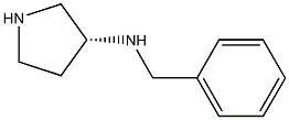 (R)-3-(BENZYL-AMINO)PYRROLIDINE Structure