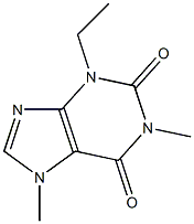 Methyl Caffeine 구조식 이미지