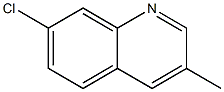 3-METHYL-7-CHLOROQUINOLINE 구조식 이미지