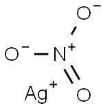 SILVER NITRATE - STANDARD VOLUMETRIC SOLUTION (0.1 M) IN METHANOL 구조식 이미지