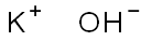 POTASSIUM HYDROXIDE - STANDARD VOLUMETRIC SOLUTION (1 M) IN NON-DENATURED ETHANOL (99.5 %) Structure