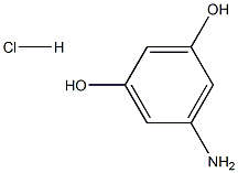 5-AMINOBENZENE-1,3-DIOL HYDROCHORIDE 구조식 이미지