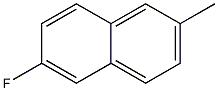 6-FLUORO-2-METHYLNAPTHALENE Structure