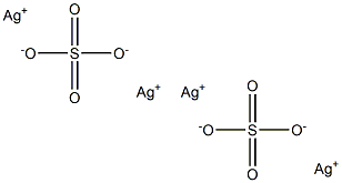 SILVER SULFATE - SULFURIC ACID - SOLUTION (1 % SILVER SULFATE) Structure