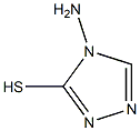 4-AMINO-1,2,4-TRIAZOLE-3-THIOL 구조식 이미지