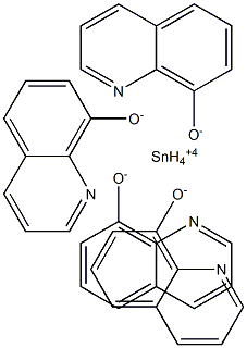 8-HYDROXYQUINOLINE, TIN SALT 구조식 이미지