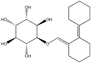 DICYCLOHEXYLIDENE QUEBRACHITOL Structure