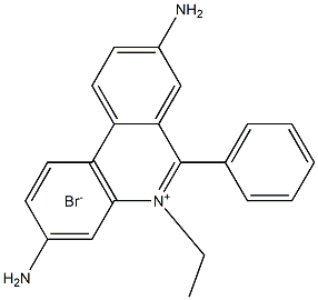 ETHIDIUM BROMIDE - SOLUTION (0.07 %) DROPPER-BOTTLE'' Structure