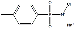 CHLORAMINE T - SOLUTION (0.5 M) 구조식 이미지