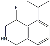 4-Fluoro-5-Isopropyl-1,2,3,4-Tetrahydroisoquinoline 구조식 이미지