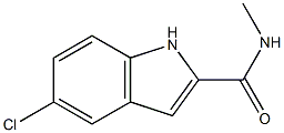 5-Chloroindole-2-carboxylic acid methylamide, 98% Structure