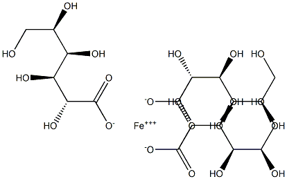 IRONGLUCONATE 구조식 이미지