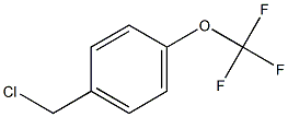 P-(TRIFLUOROMETHOXY)BENZYL CHLORIDE Structure